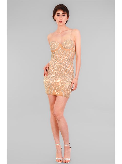 Abito Alaiah con applicazioni The Dress London | ALAIAHBEIGE